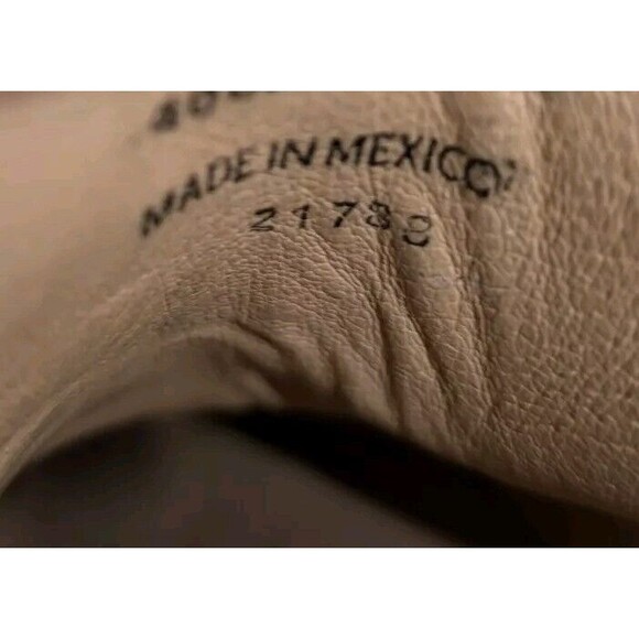 Frye Brown Leather 76303 Jackie Gore Cowboy Western Bootie Chelsea Boot Size 6B - Picture 14 of 14